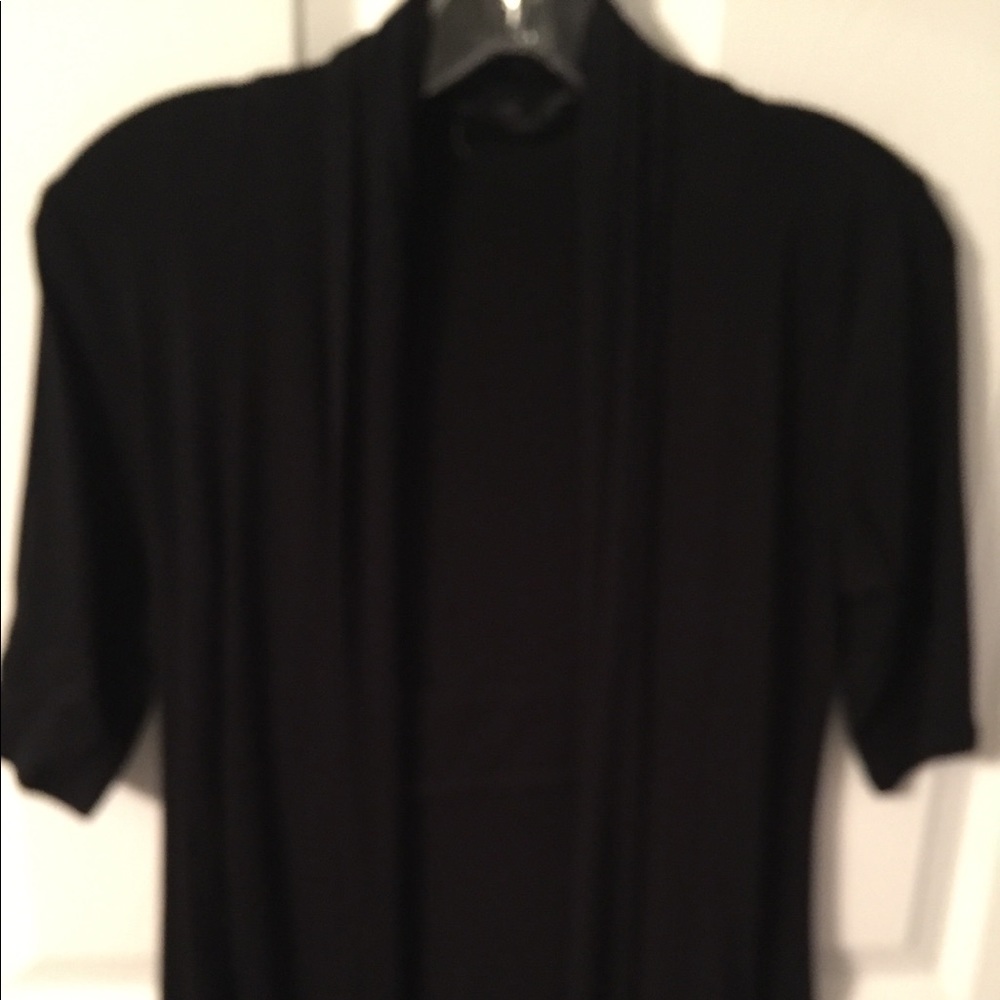 Open front cardigan